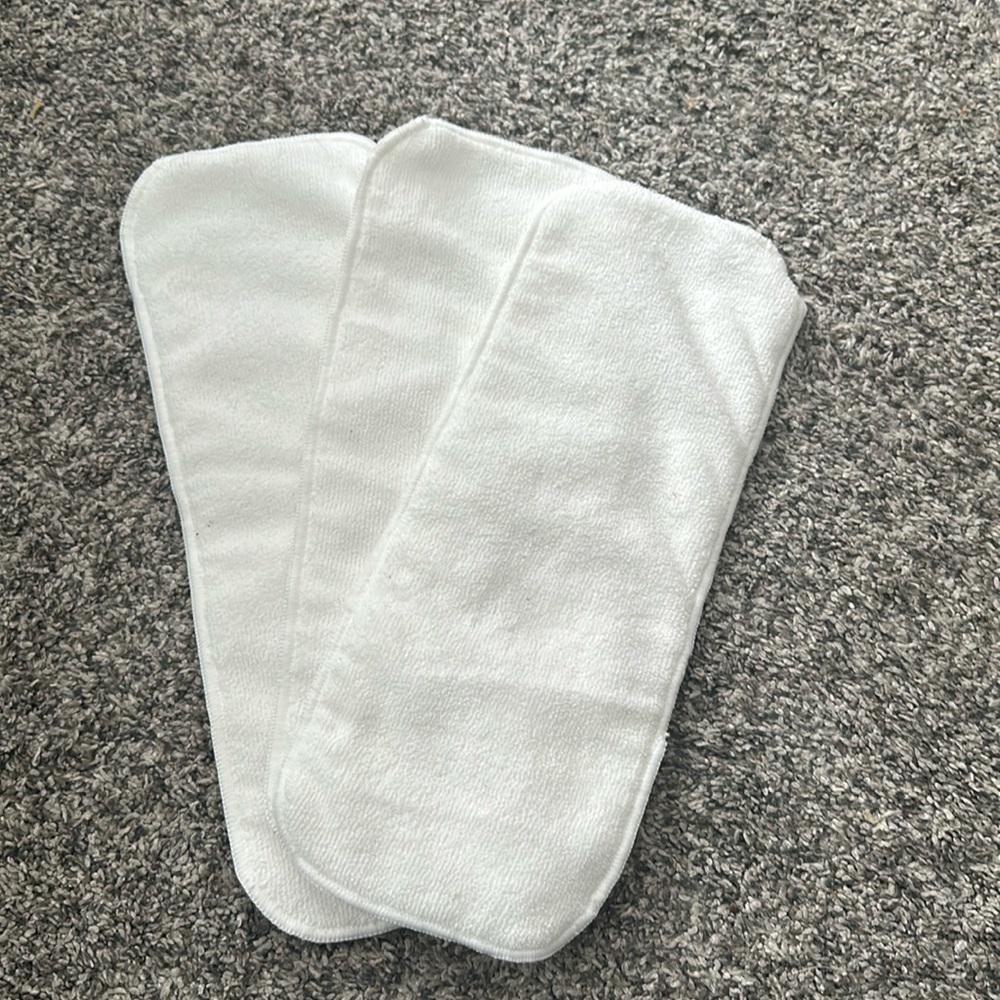 New microfiber clothes diaper inserts